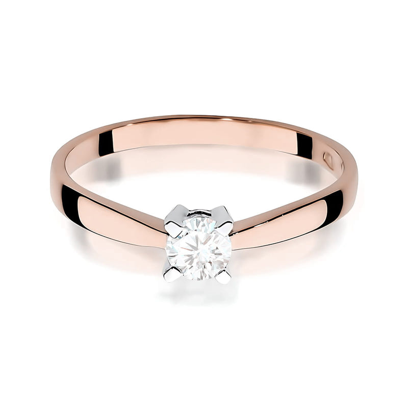 Inel Aur 14K cu Diamant de Laborator 0.20 ct, imaginea 6 din 12