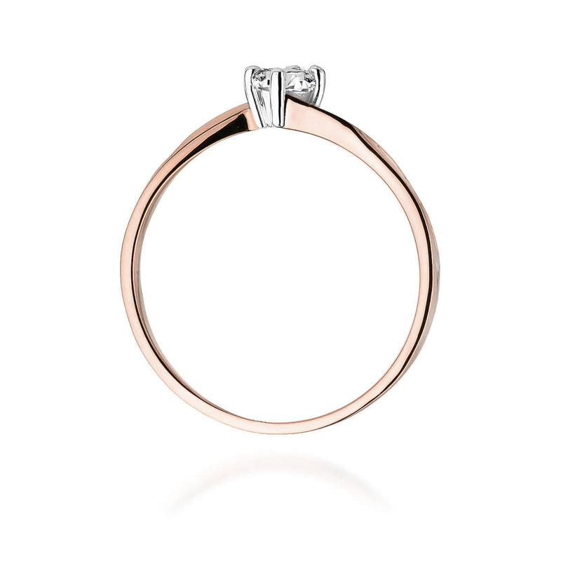 Inel Aur 14K cu Diamant de Laborator 0.20 ct, imaginea 7 din 12