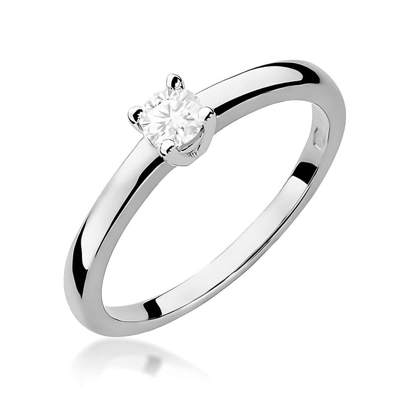 Inel Aur 14K cu Diamant de Laborator 0.20 ct, imaginea 9 din 12
