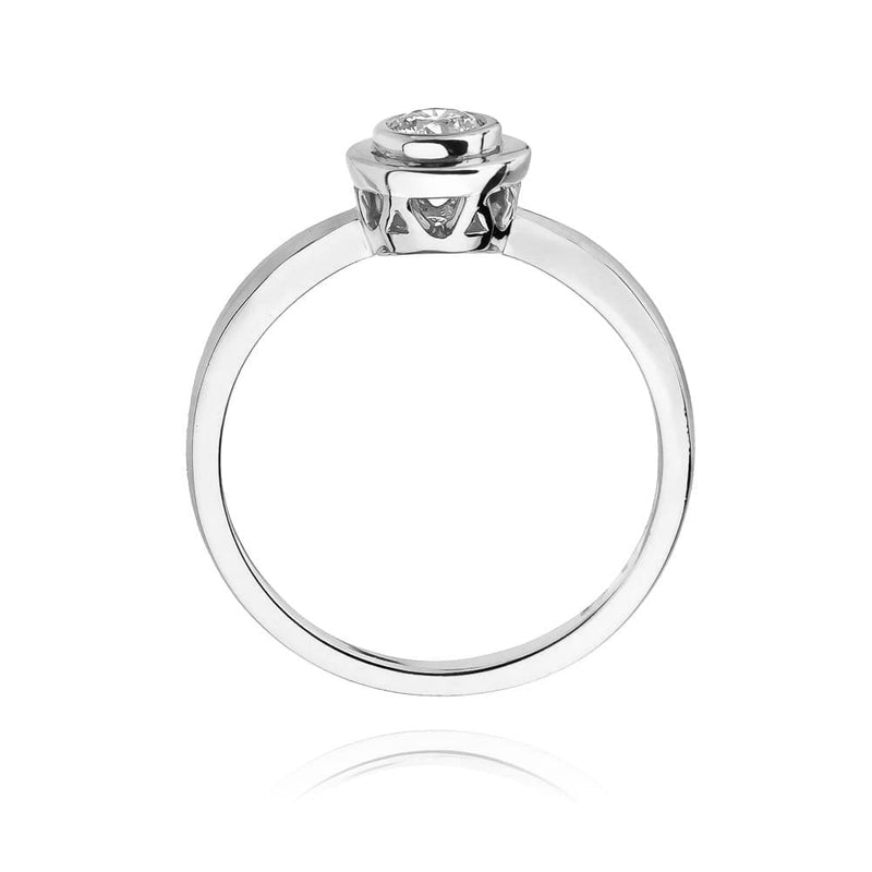 Inel Aur 14K cu Diamant de Laborator 0.20 ct, imaginea 11 din 12