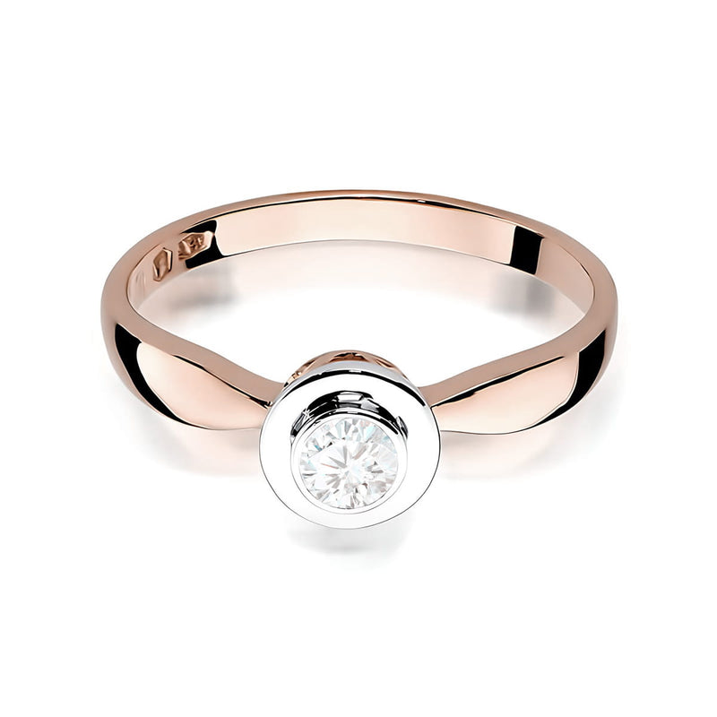 Inel Aur 14K cu Diamant de Laborator 0.20 ct, imaginea 6 din 12
