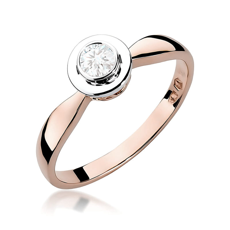 Inel Aur 14K cu Diamant de Laborator 0.25 ct, imaginea 5 din 12