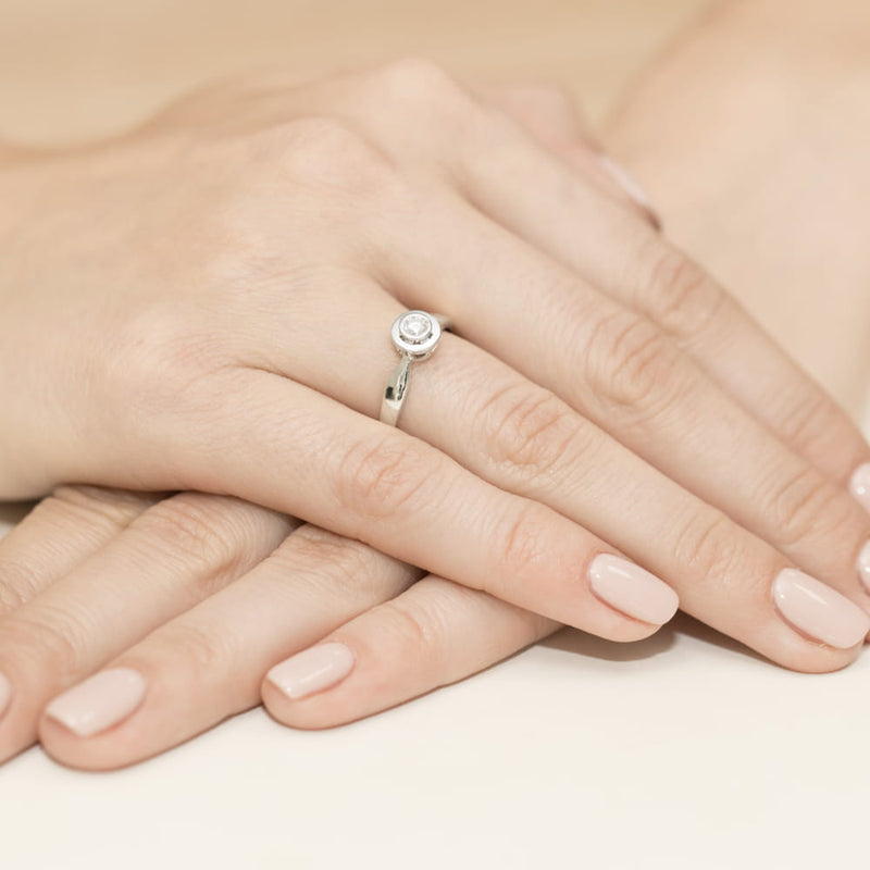Inel Aur 14K cu Diamant de Laborator 0.30 ct, imaginea 12 din 12