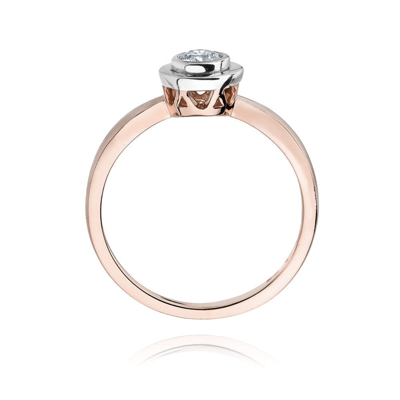 Inel Aur 14K cu Diamant de Laborator 0.30 ct, imaginea 7 din 12