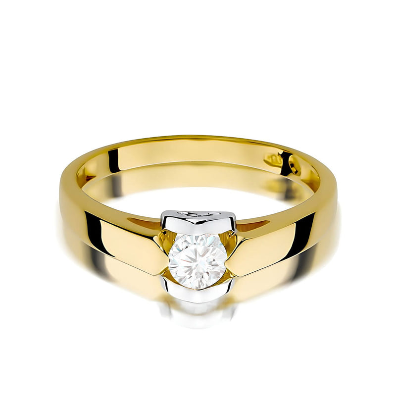 Inel Aur 14K cu Diamant de Laborator 0.30 ct, imaginea 2 din 12