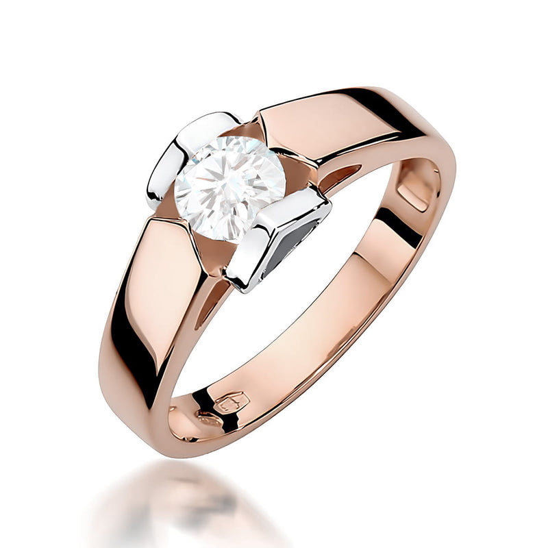 Inel Aur 14K cu Diamant de Laborator 0.50 ct, imaginea 4 din 9