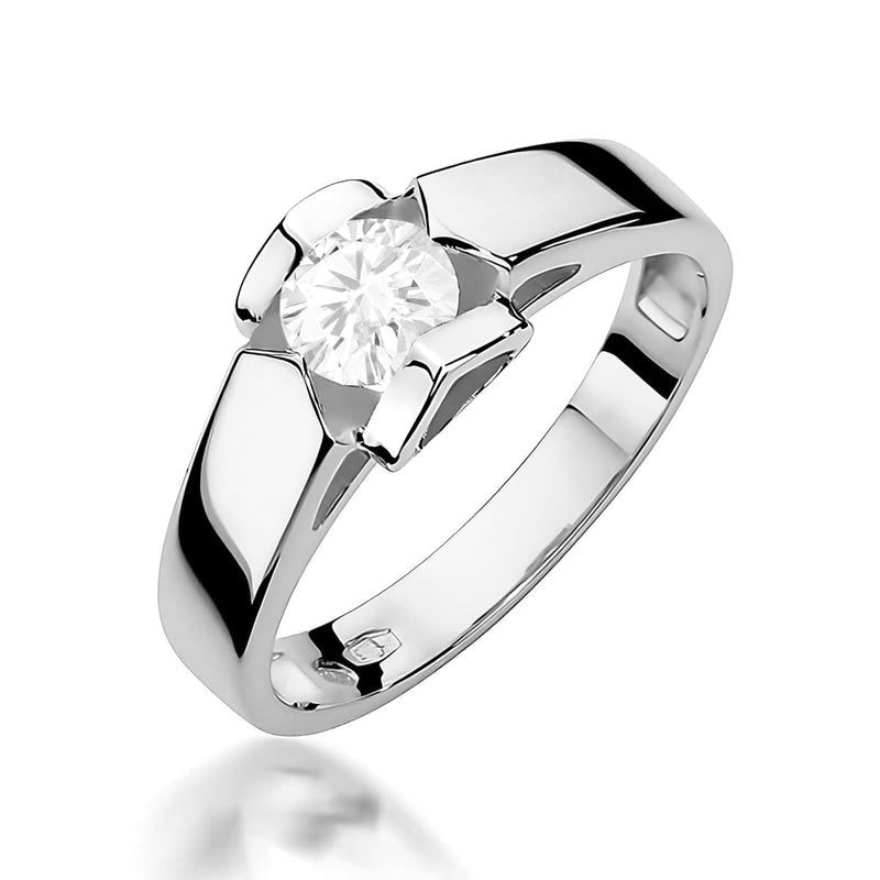 Inel Aur 14K cu Diamant de Laborator 0.50 ct, imaginea 7 din 9
