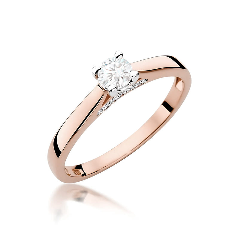 Inel Aur 14K cu Diamant de Laborator 0.30 ct, imaginea 5 din 12