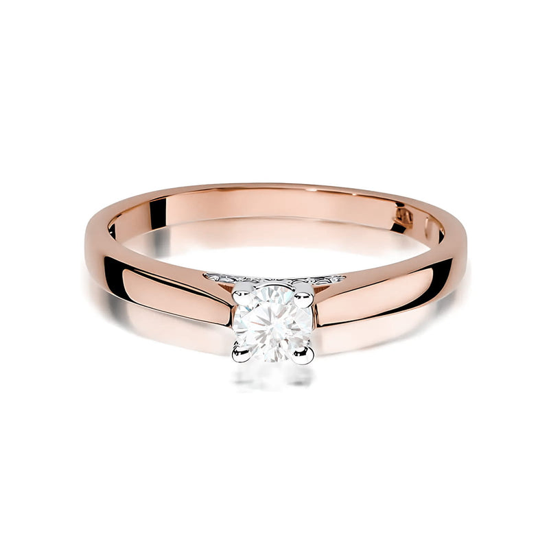 Inel Aur 14K cu Diamant de Laborator 0.30 ct, imaginea 6 din 12