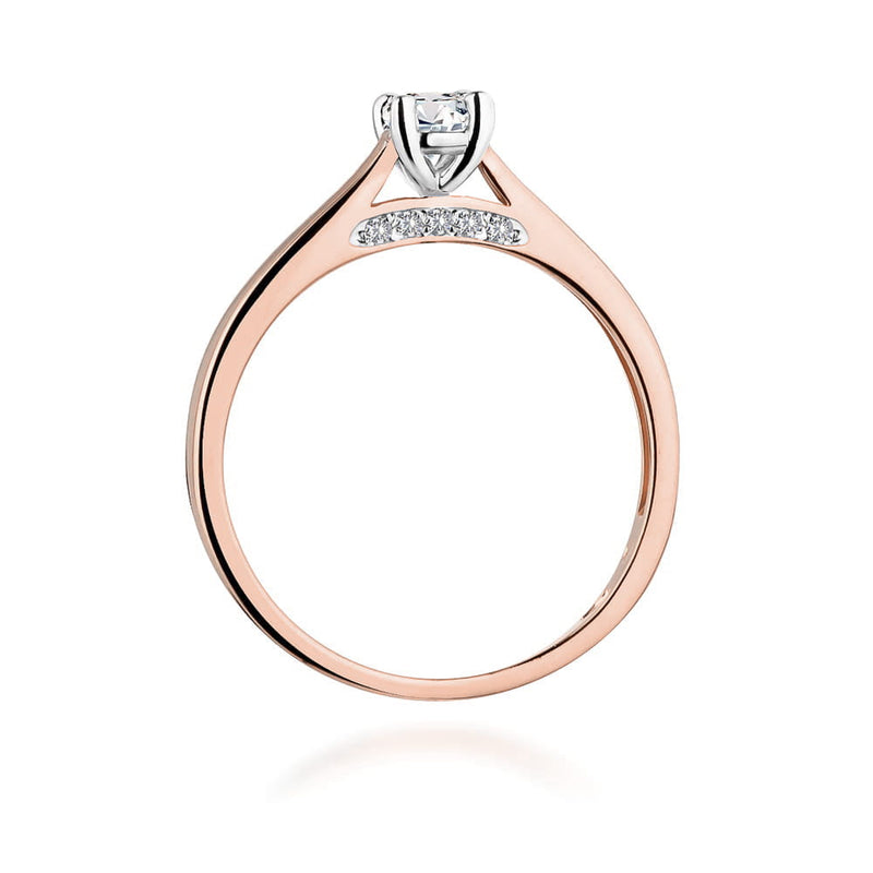Inel Aur 14K cu Diamant de Laborator 0.30 ct, imaginea 7 din 12