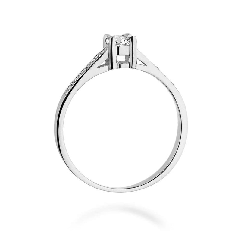 Inel Aur 14K cu Diamante de Laborator 0.45 ct, imaginea 11 din 12