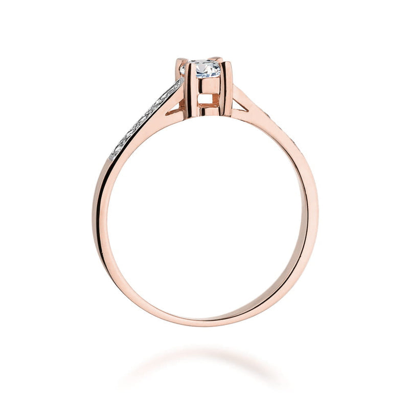 Inel Aur 14K cu Diamante de Laborator 0.45 ct, imaginea 7 din 12
