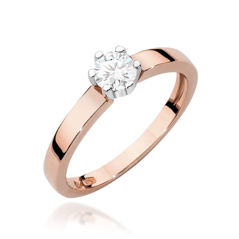 Inel Aur 14K cu Diamant de Laborator 0.25 ct, imaginea 5 din 12