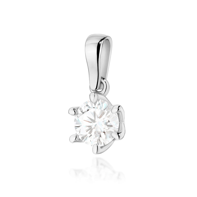 Pandantiv Aur 14K cu Diamant de Laborator 1.00 ct, imaginea 7 din 9