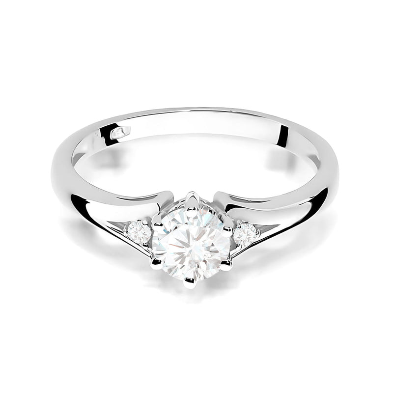 Inel Aur 14K cu Diamante de Laborator 0.53 ct, imaginea 10 din 12