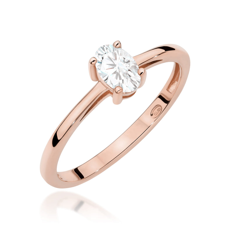 Inel Aur 14K cu Diamant de Laborator 0.40 ct, imaginea 5 din 12