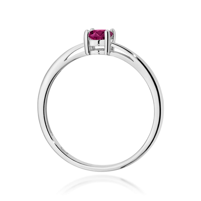 Inel Aur 14K cu Rhodolite 0.50 ct, imaginea 11 din 12