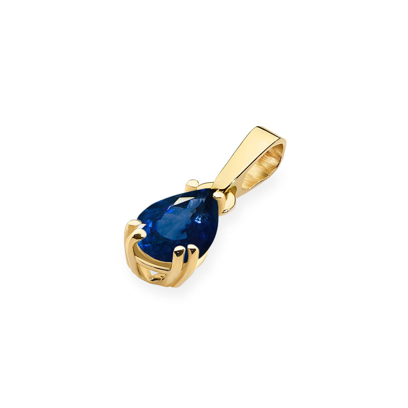 Pandantiv Aur 14K cu Safir 0.60 ct, imaginea 2 din 6