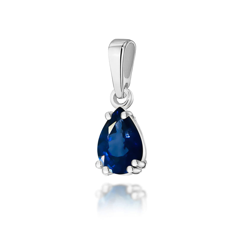 Pandantiv Aur 14K cu Safir 0.60 ct, imaginea 5 din 6