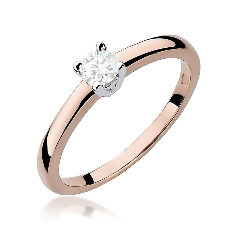 Inel Aur 14K cu Diamant de Laborator 0.25 ct, imaginea 5 din 12