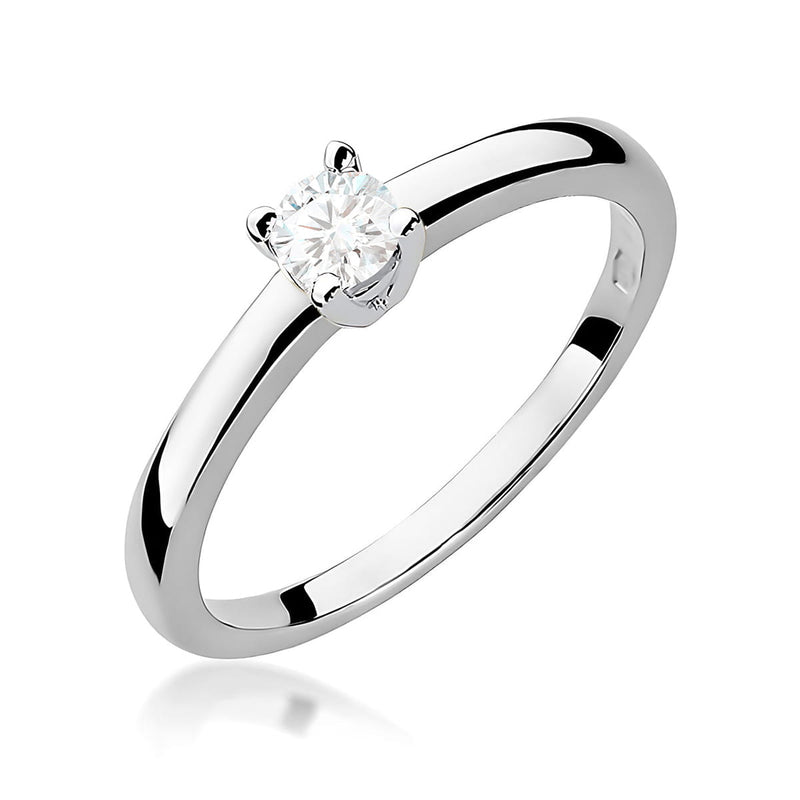 Inel Aur 14K cu Diamant de Laborator 0.25 ct, imaginea 9 din 12