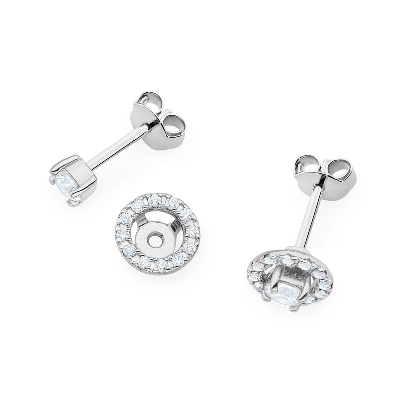 Cercei Aur 14K cu Diamante de Laborator 0.32 ct, imaginea 9 din 10