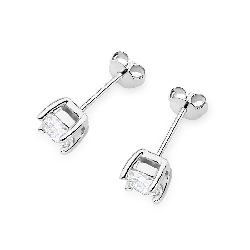 Cercei Aur 14K cu Diamant Natural 1.00 ct, imaginea 8 din 9