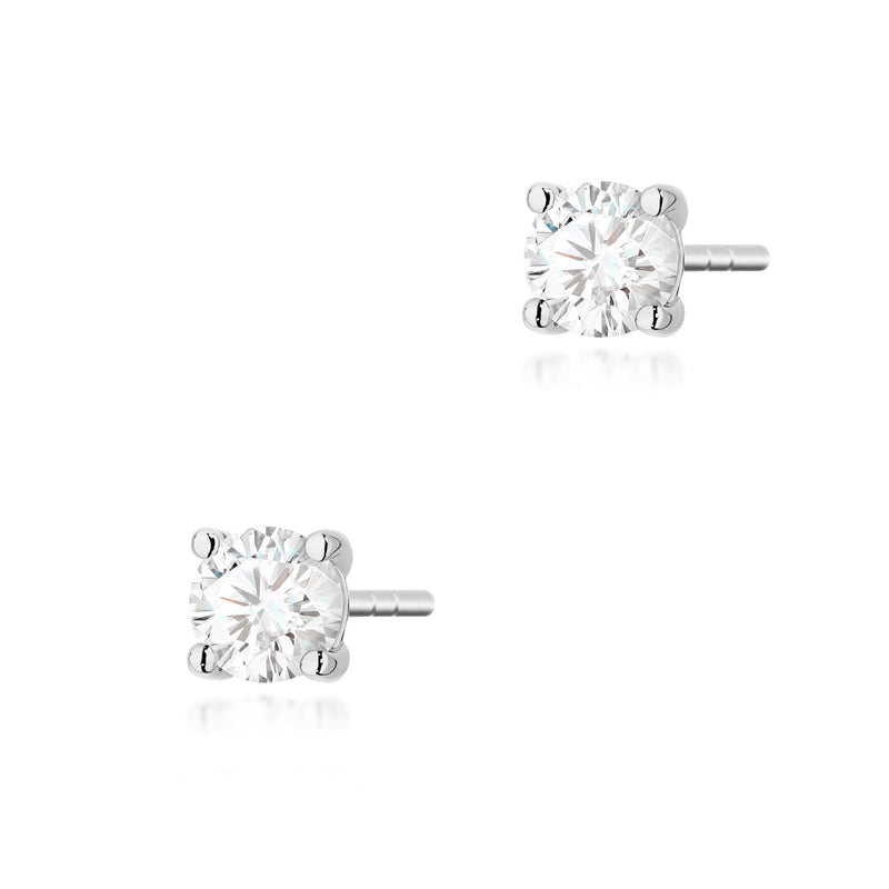 Cercei Aur 14K cu Diamant de Laborator 0.30 ct, imaginea 7 din 9