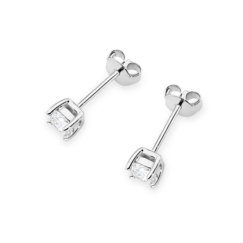 Cercei Aur 14K cu Diamant de Laborator 0.40 ct, imaginea 8 din 9