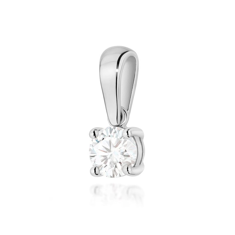 Pandantiv Aur 14K cu Diamant Natural 0.70 ct, imaginea 9 din 12