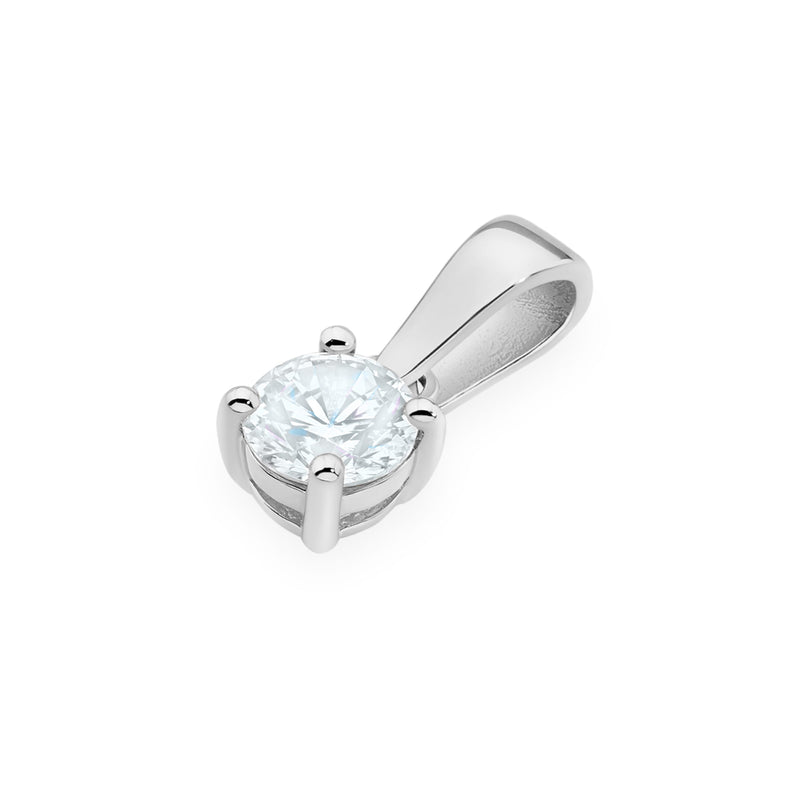 Pandantiv Aur 14K cu Diamant de Laborator 0.40 ct, imaginea 10 din 12