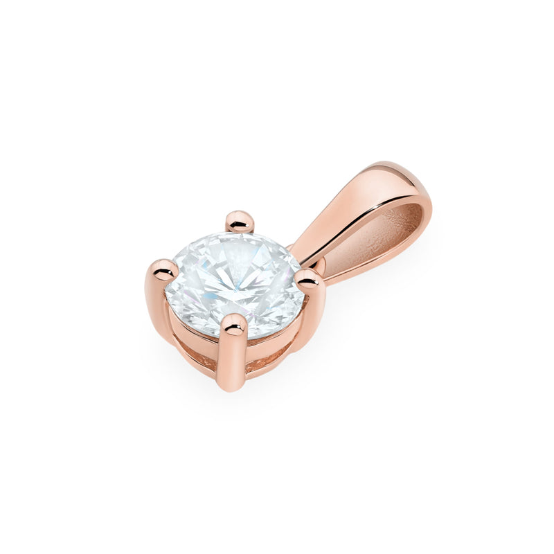 Pandantiv Aur 14K cu Diamant de Laborator 1.00 ct, imaginea 6 din 12