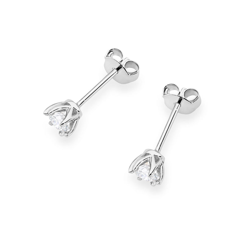Cercei Aur 14K cu Diamant Natural 0.30 ct, imaginea 8 din 9