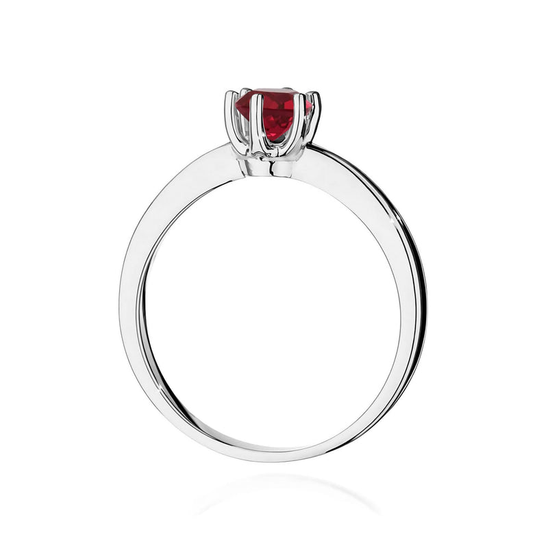 Inel Aur 14K cu Rubin 0.60 ct, imaginea 11 din 12