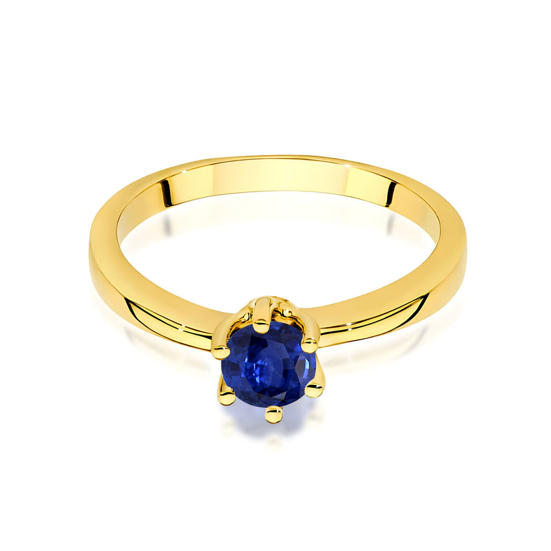Inel Aur 14K cu Safir 0.50 ct, imaginea 2 din 12