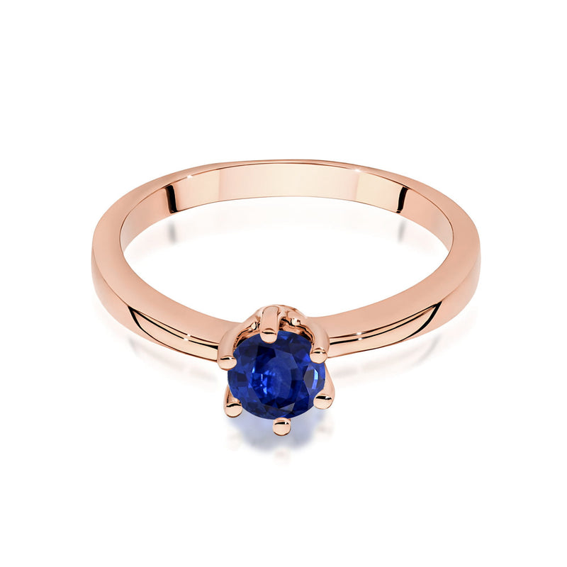 Inel Aur 14K cu Safir 0.50 ct, imaginea 6 din 12