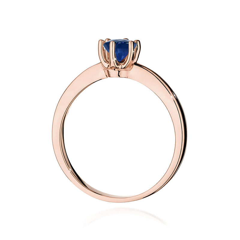 Inel Aur 14K cu Safir 0.50 ct, imaginea 7 din 12