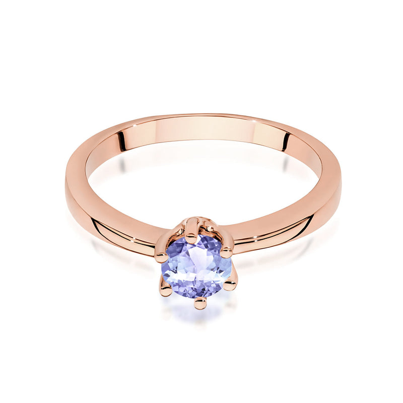 Inel Aur 14K cu Tanzanit 0.50 ct, imaginea 6 din 12