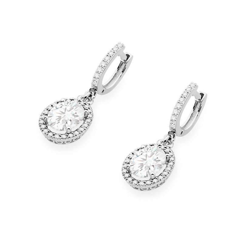 Cercei Aur 14K cu Diamante de Laborator 2.29 ct, imaginea 8 din 9