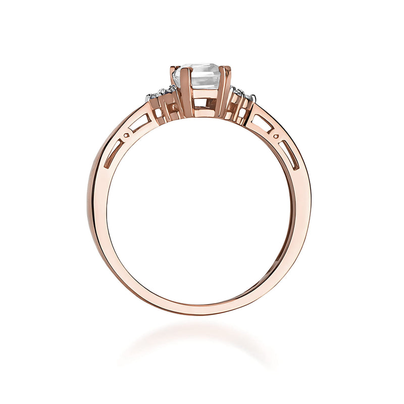 Inel Aur 14K cu Diamante de Laborator 0.63 ct, imaginea 7 din 12