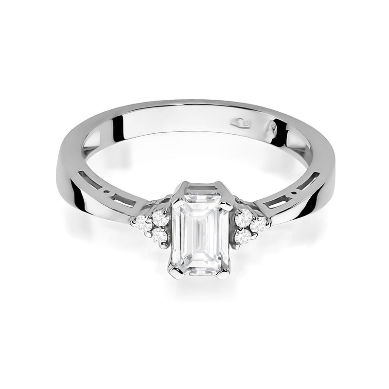 Inel Aur 14K cu Diamante de Laborator 0.63 ct, imaginea 10 din 12