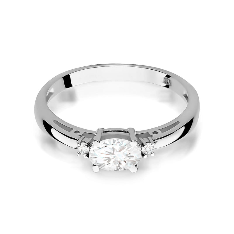 Inel Aur 14K cu Diamante de Laborator 0.43 ct, imaginea 10 din 12