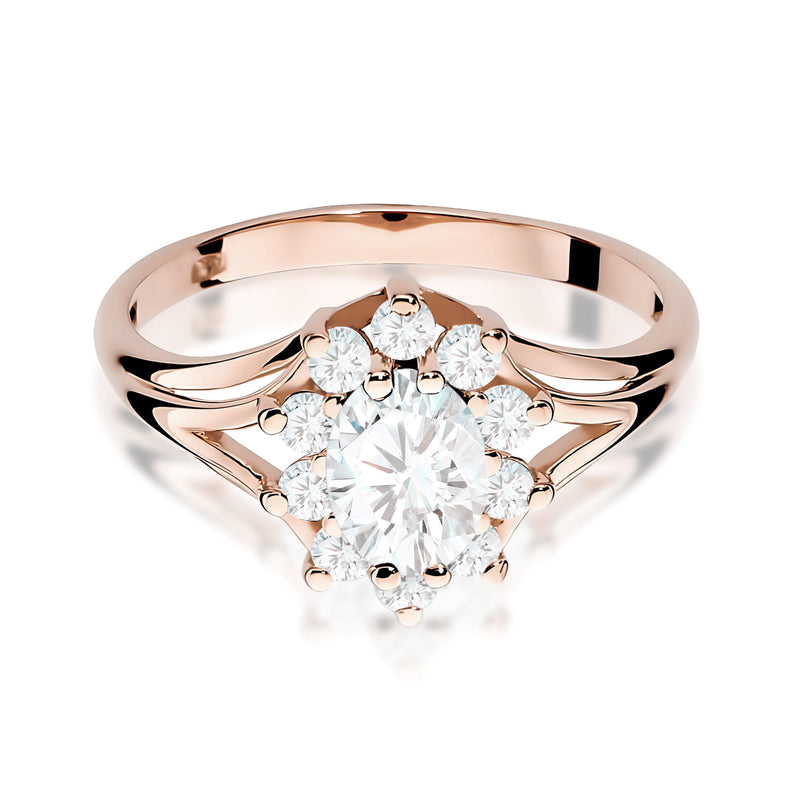 Inel Aur 14K cu Diamante de Laborator 1.00 ct, imaginea 6 din 12