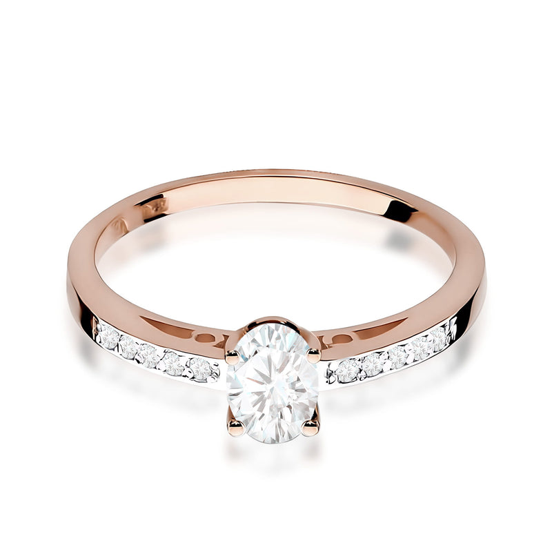 Inel Aur 14K cu Diamante de Laborator 0.45 ct, imaginea 5 din 9
