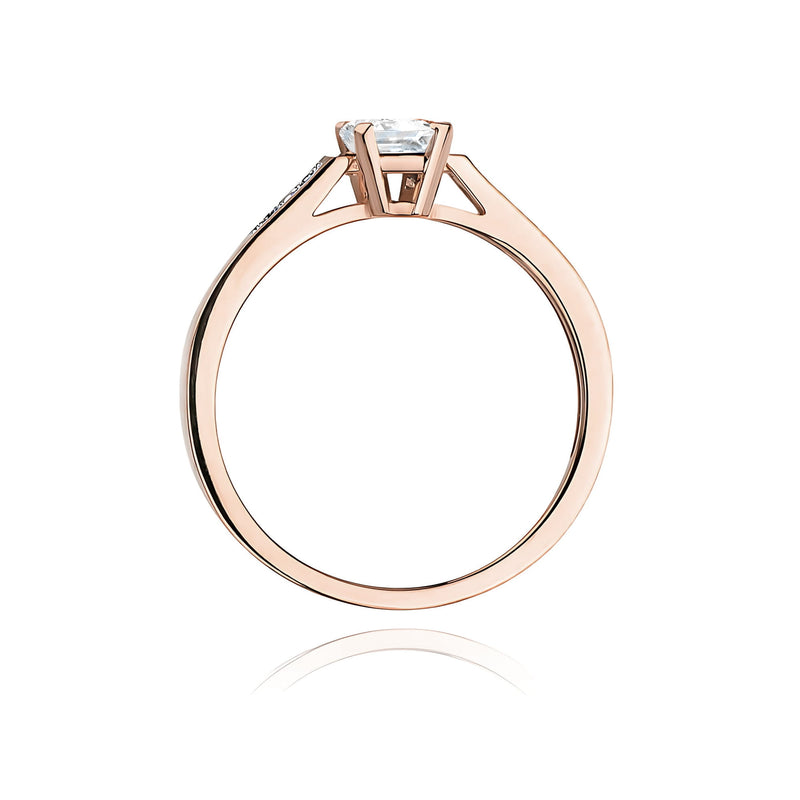 Inel Aur 14K cu Diamante de Laborator 0.64 ct, imaginea 7 din 12