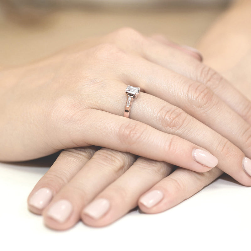 Inel Aur 14K cu Diamante de Laborator 0.64 ct, imaginea 8 din 12