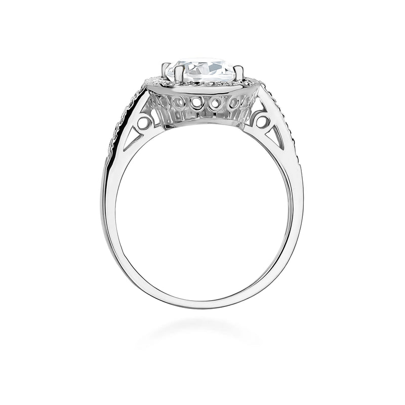 Inel Aur 14K cu Diamante de Laborator 2.16 ct, imaginea 11 din 12