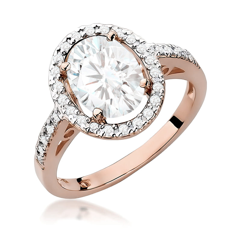 Inel Aur 14K cu Diamante de Laborator 2.16 ct, imaginea 5 din 12
