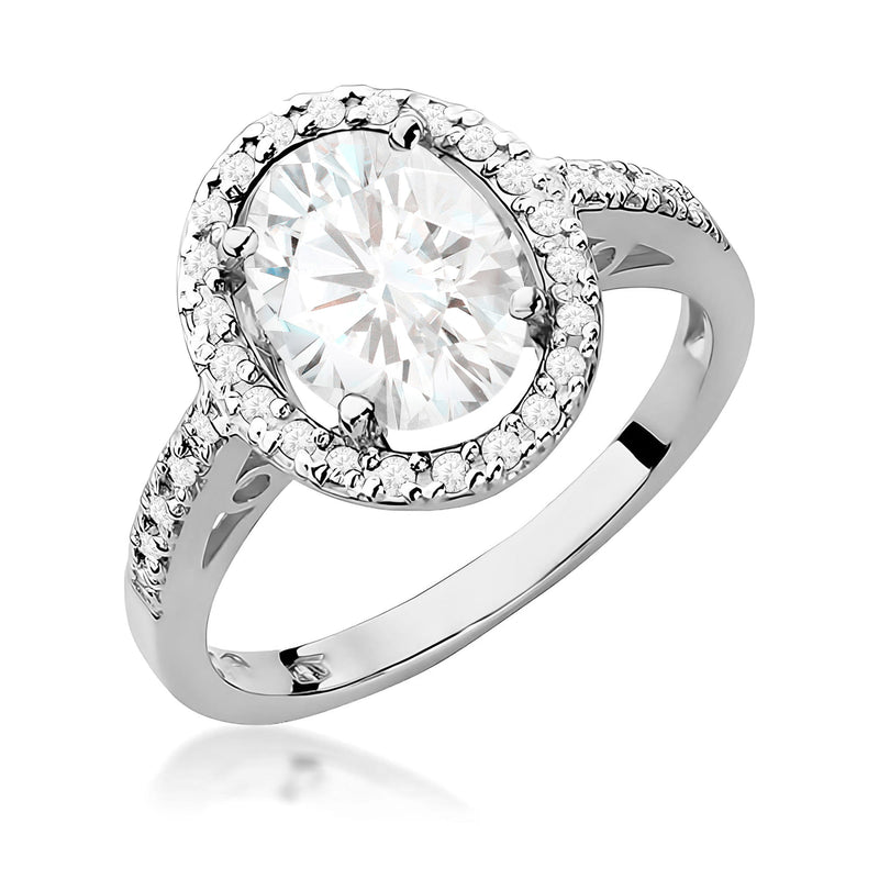Inel Aur 14K cu Diamante de Laborator 2.16 ct, imaginea 9 din 12
