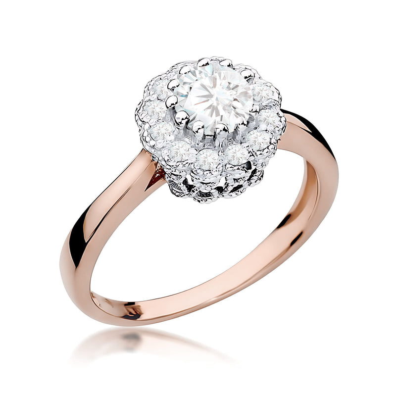 Inel Aur 14K cu Diamante de Laborator 0.67 ct, imaginea 5 din 12